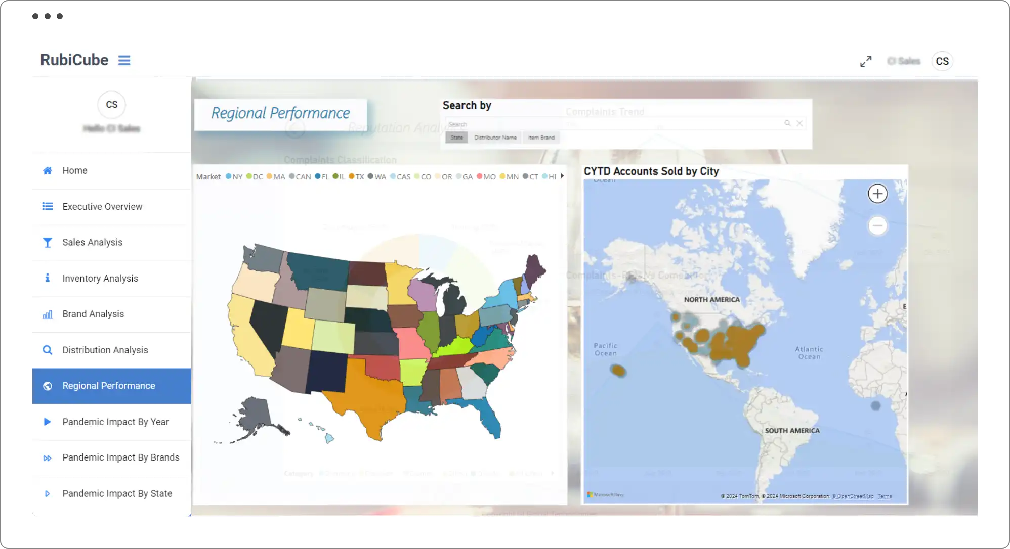 Regional performance