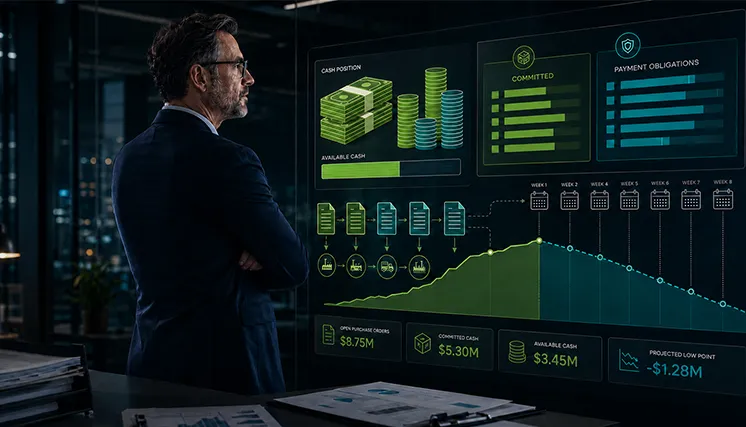 real-time cash visibility platform