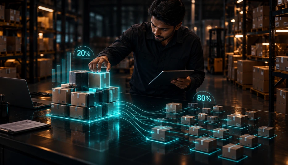 80/20 inventory management rule